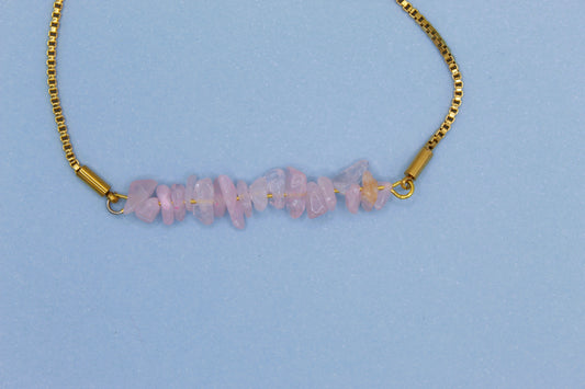 Natural Rose Quartz Bracelet