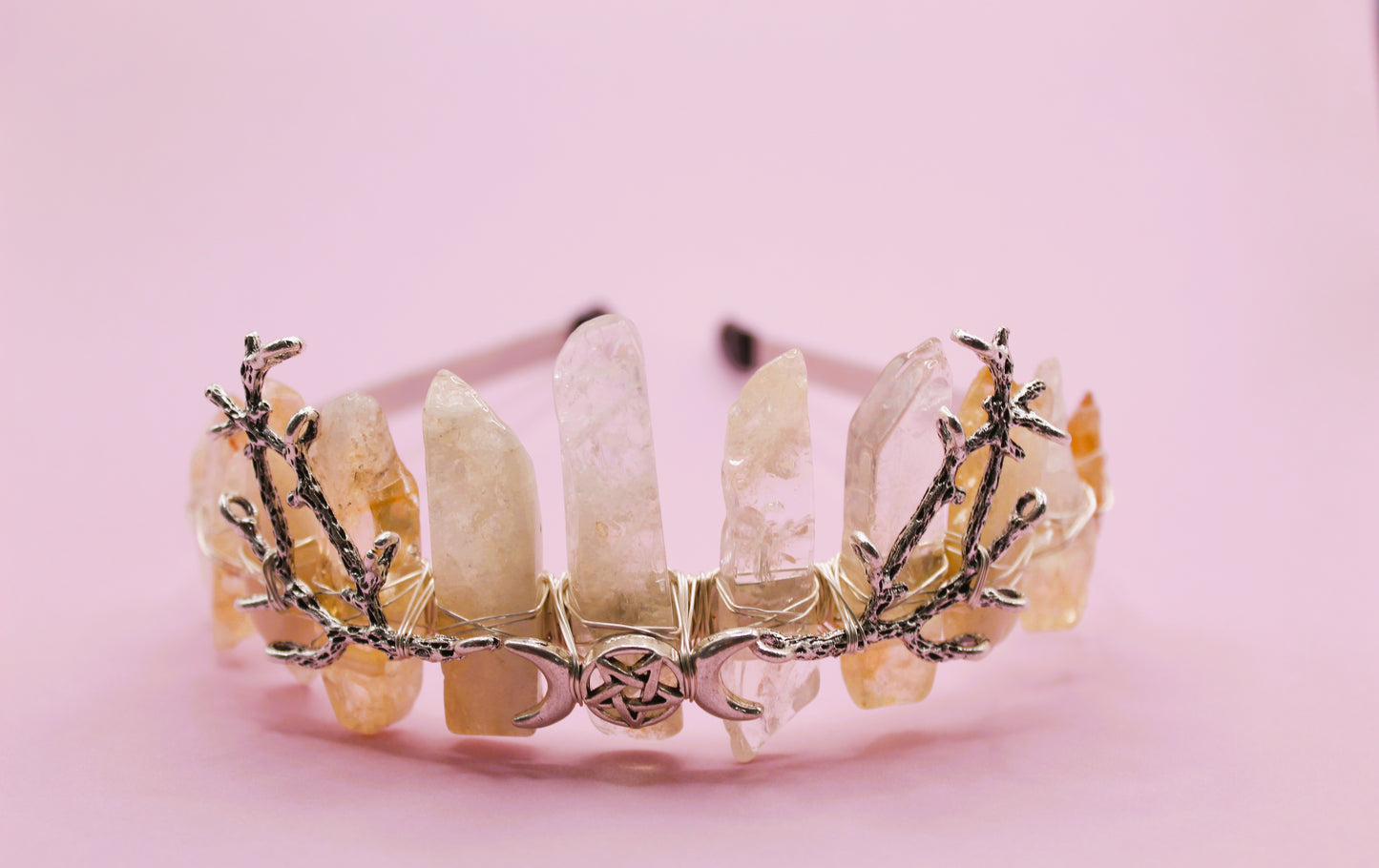 Citrine Crystal Crown