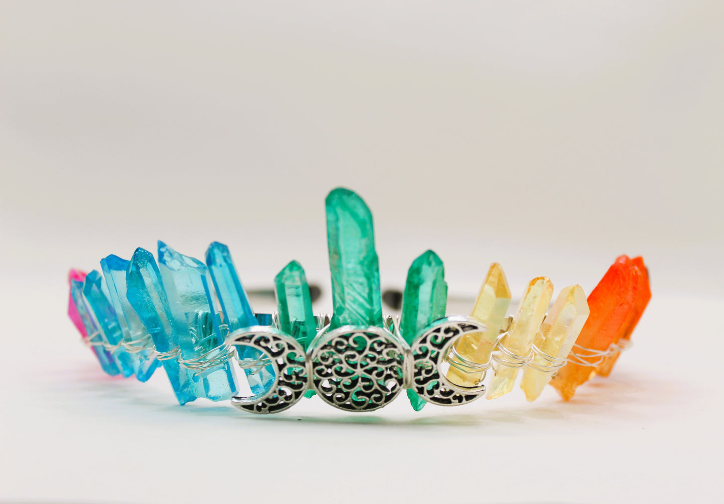 Rainbow Crystal Crown