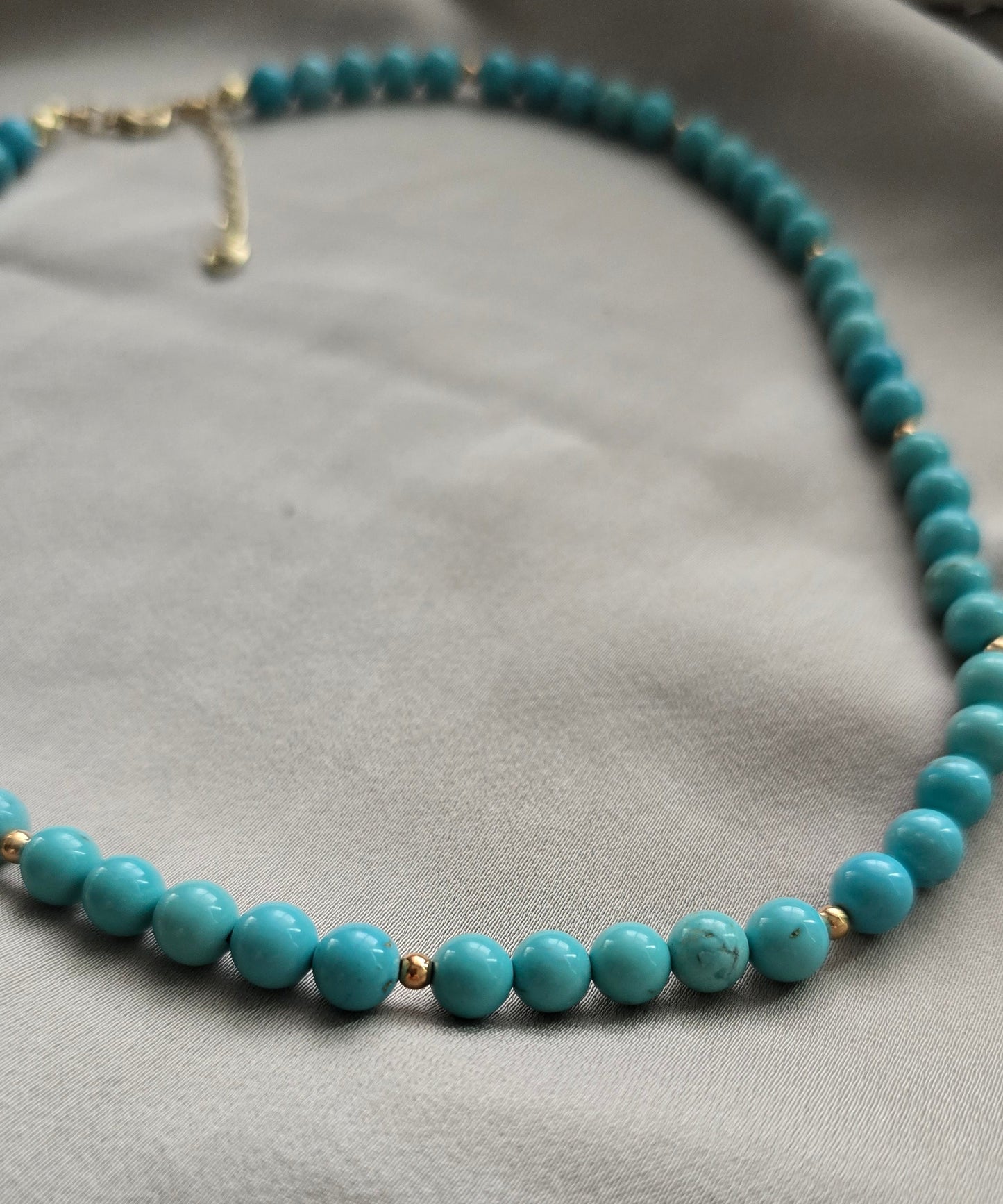 Turquoise Beaded Necklace