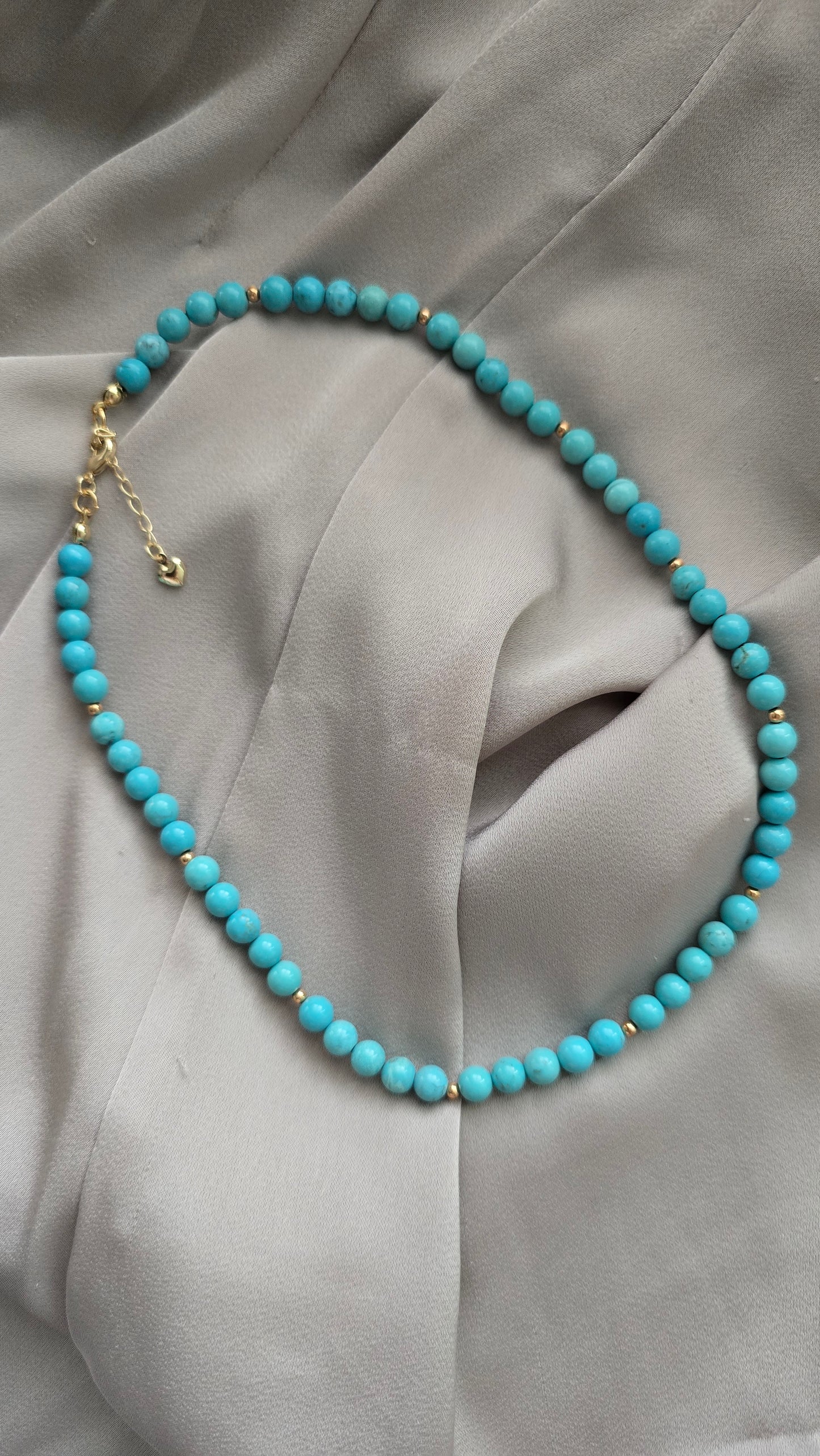 Turquoise Beaded Necklace