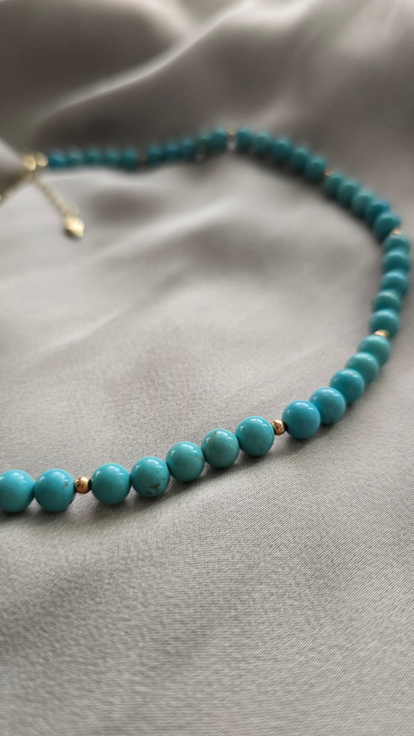 Turquoise Beaded Necklace