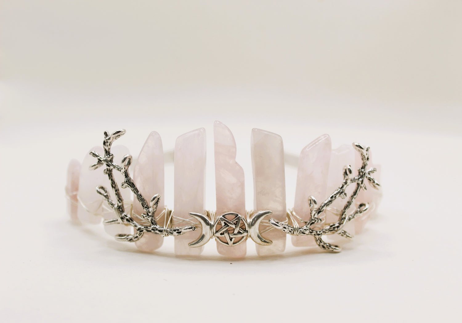 rose quartz crown