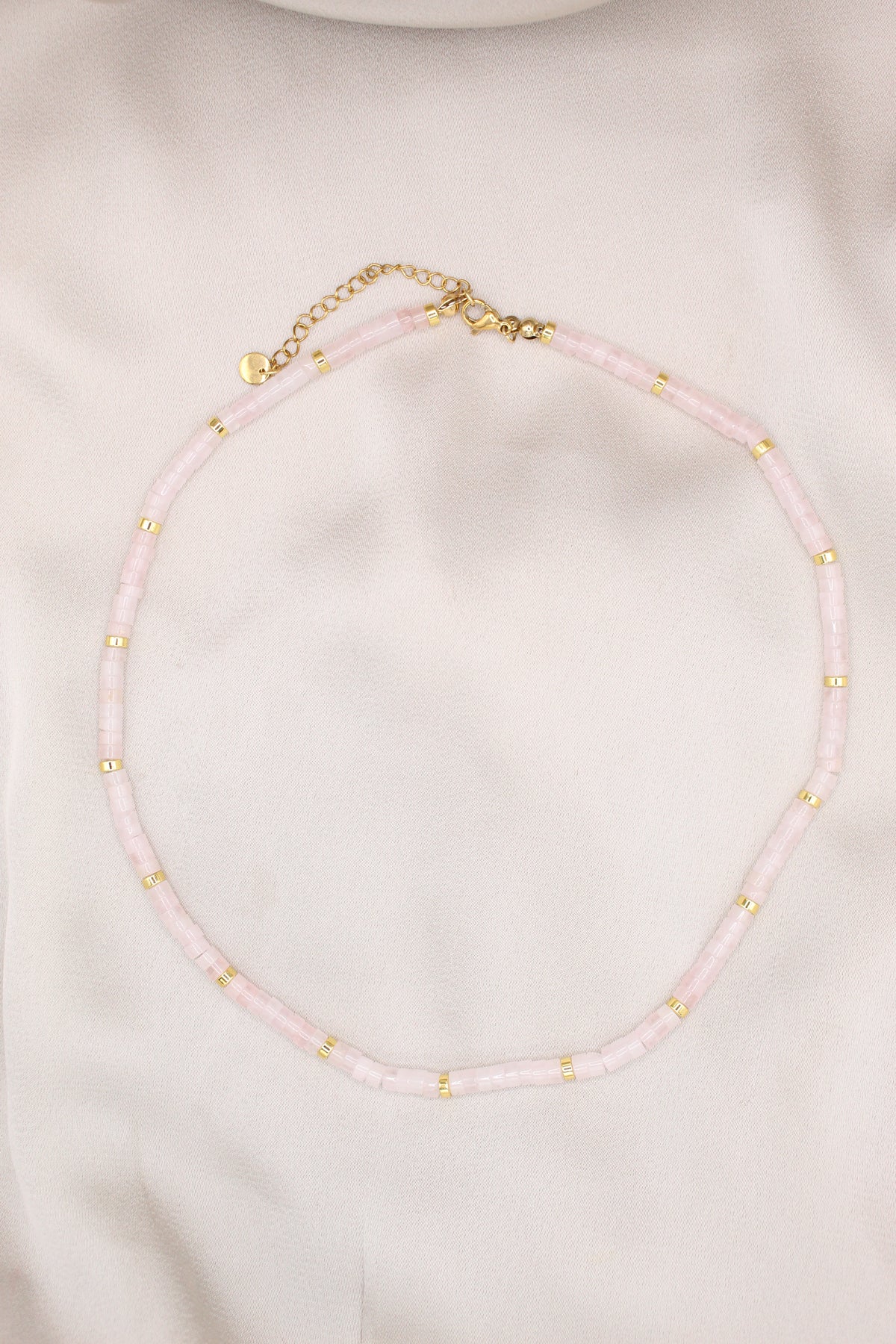 Love & Emotional Healing | Rose Quartz beaded necklace