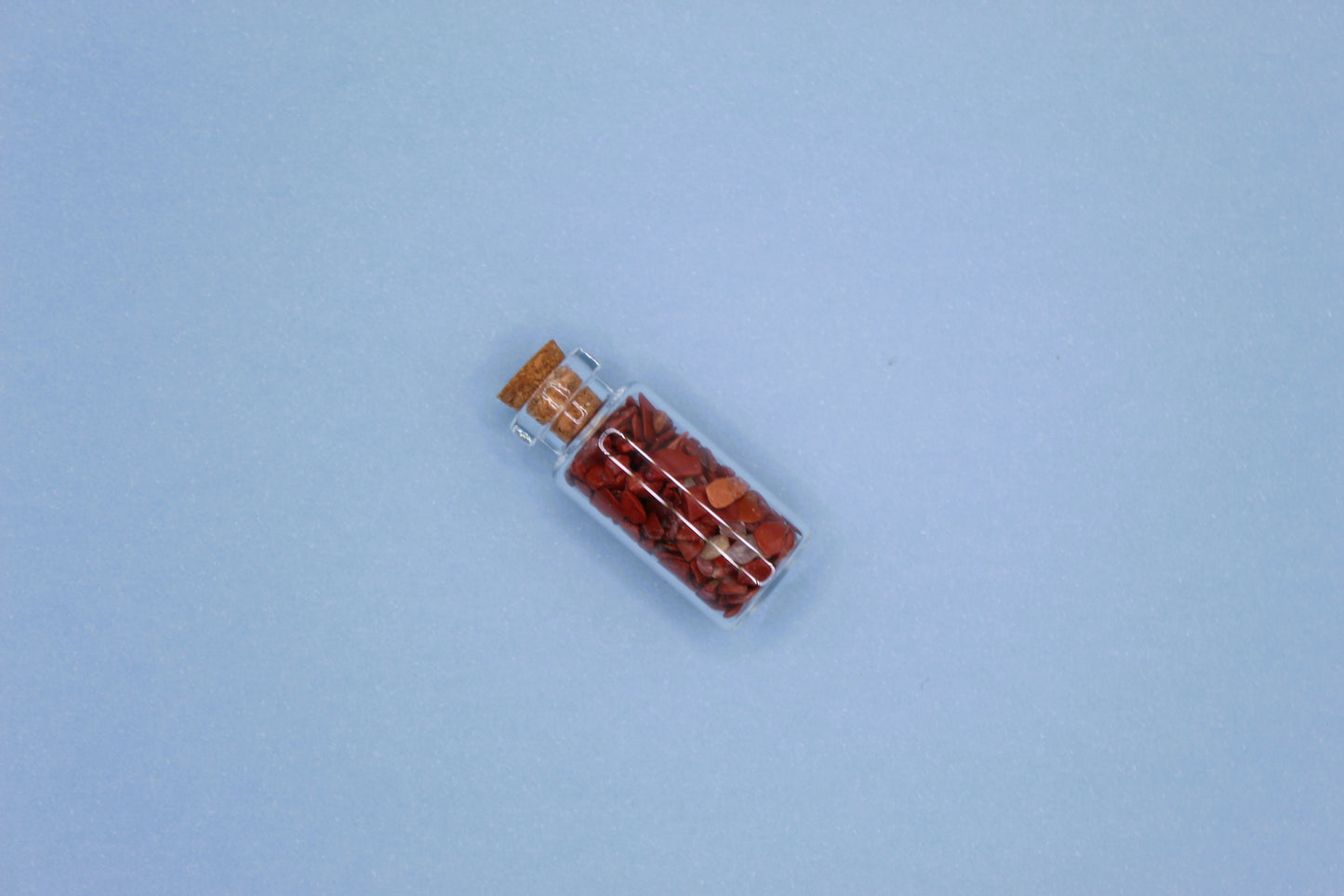 Red Jasper Crystal Wish Jar