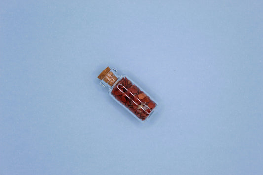 Red Jasper Crystal Wish Jar