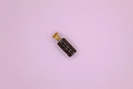 Obsidian Crystal Wish Jar